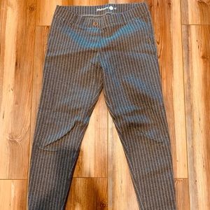 Betabrand pin striped dress pants. Medium fit.